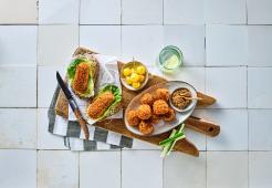 vegan croqetten en bitterballen